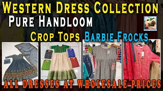 New Arrival Wholesale Barbie frocks and crop tops festival collection baby girl dresses  Numaish2023