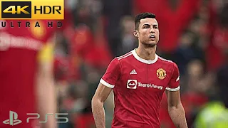 EFootball 2022 - Juventus vs Manchester United | PS5 Gameplay [4K HDR]