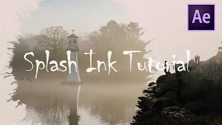 Splash ink effect After Effects Tutorial