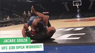 UFC 230: Jacare Souza Open Workout