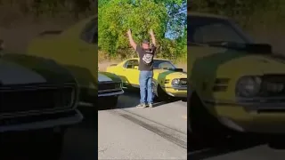 68 Camaro Z/28 VS 70 Mustang Mach1