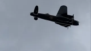 Avro Lancaster Bomber Battle of Britain Memorial Flight BBMF PA474 Moreton in Marsh Show Sept 2022