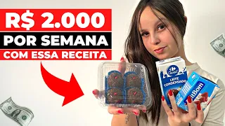 ESSA RECEITA ME FAZ LUCRAR MAIS DE 8MIL POR MÊS - (BRIGADEIRO)