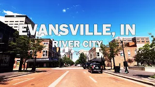 Evansville, Indiana - Driving Tour 4K