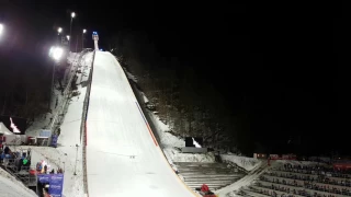 Einweihung Heini Klopfer Skiflugschanze -  erster Sprung