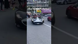 Billionaire vs poor #lifestyle #supercars #carspotting #car #luxury #funny #hypercar #monaco