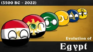 Evolution of Egypt (3500 BC - 2022)