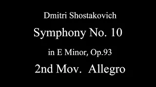 Shostakovich: Symphony No.10 - 2nd Movement: Allegro