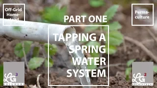Installing Spring Water Systems, Part 1 - Off Grid Homestead