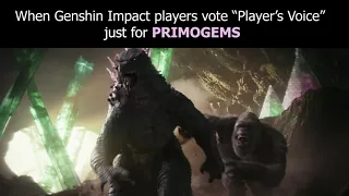 GENSHIN IMPACT PLAYERS VOTING IN GAME AWARDS 2023...