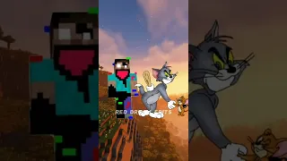 Who is strongest | Herobrine vs Tom and Jerry