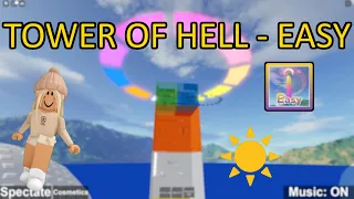 Ich spiele Tower of Hell - Easy [SUMMER EVENT] in Roblox! + Verlosung (Deutsch) | RobloxLara