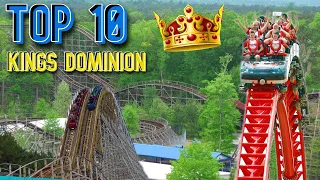 Top 10 Roller Coasters at Kings Dominion (2021)