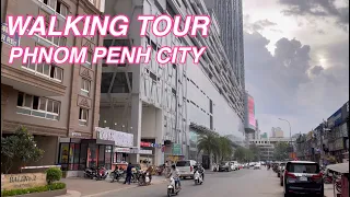 [02/June/2021] Walking tour around in Phnom Penh of Cambodia.