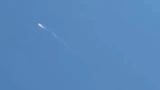 Rocket launch catastrophic failure