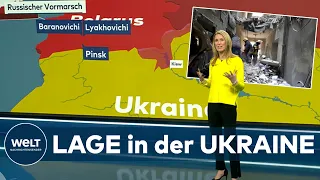 Aktuelle LAGE in der UKRAINE: Russische Armee nimmt vermehrt zivile Ziele ins Visier