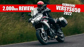 Kawasaki Versys650 2022 | 2.000km REVIEW | Das völlig unterbewertete Reise-Motorrad