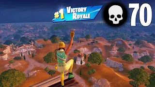 70 Elimination Solo vs Squads Wins (Fortnite Chapter 5 Season 2 Full Gameplay)