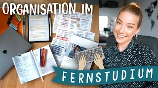 FERNSTUDIUM ORGANISATION - Struktur im Alltag, Zeitmanagement, Workflow, Motivation (IU Fernuni)