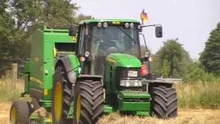 Heuernte 2010 - John Deere 7530P & 582 *HQ*