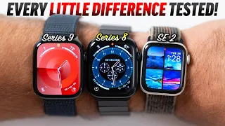 Apple Watch Series 9 vs 8 vs SE 2 - ULTIMATE Comparison!