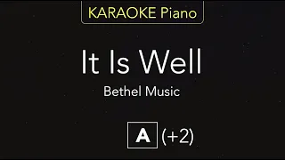 It Is Well - Bethel Music (KARAOKE Piano) [A]