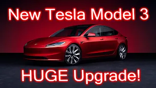 NEW Tesla Model 3 | ALL The New Features!