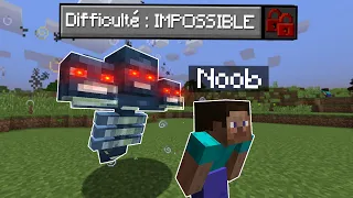 Je troll un Noob avec la difficulté "Impossible" sur Minecraft..