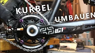 Kurbel umbauen auf Ethirteen LG1 Race