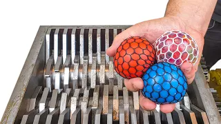 EXPERIMENT ANTI STRESS BALLS VS SHREDDER