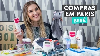 Compras em Paris - bebê! Por Lu Ferreira - Chata de Galocha