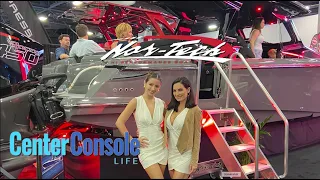 Center Console Life visits the Nor-Tech booth at the Miami Boat Show 2022