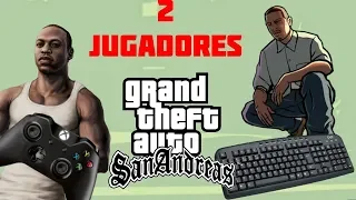 COMO JUGAR GTA SAN ANDREAS DE A 2 JUGADORES PC 2019