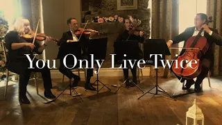 James Bond String Quartet Glasgow.  You Only Live Twice cover