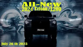 Mitsubishi Revealed Teaser For New 2024 Triton/L200 - The Entire Pickup Truck Industry In Awe