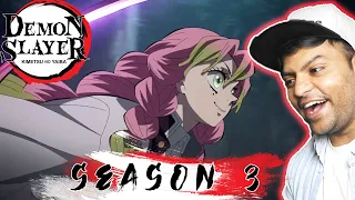 Demon Slayer Season 3 "Swordsmith Village Arc" Trailer  REACTION!