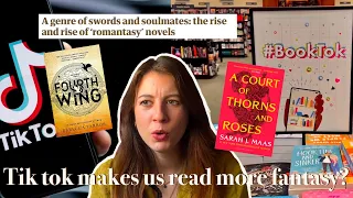 does Tiktok helps to read more fantasy books?