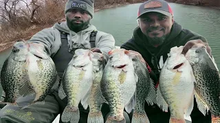 We Caught Over 200 Crappie in This Small Creek! (Spring 2024)