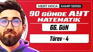 90 Günde AYT Matematik Kampı | 66.Gün | Tek Video | Türev-4 | 2024 | #merthoca