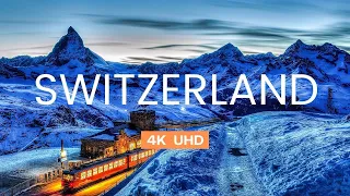 Switzerland 4K -Beautiful Switzerland Nature -Relaxation Film With Calming Music