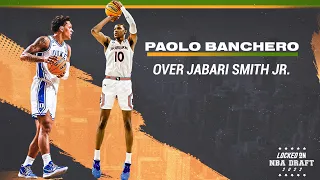 Why Paolo Banchero was drafted first overall by the Orlando Magic instead of Jabari Smith Jr.