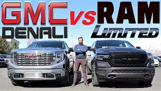 2023 GMC Sierra Denali VS 2023 Ram Limited: Is Ram Still The King Of Luxury?