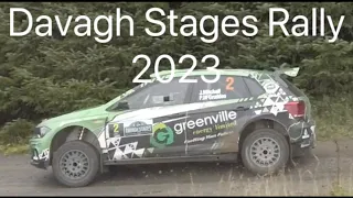 Davagh Stages Rally 2023 (Car Rally Action From Davagh Forest)