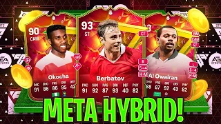 OVERPOWERED BEST POSSIBLE CHEAP 50K/100K/600K COIN META HYBRID (FC 24 SQUAD BUILDER) FC GOLAZO