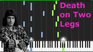 QUEEN - DEATH ON TWO LEGS - Piano Tutorial