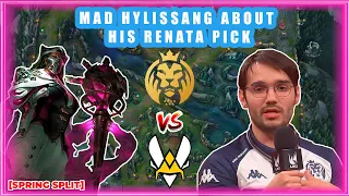 MAD Hylissang About His Renata Pick [MAD vs VIT]