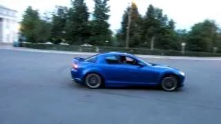 неуправляемый занос )) Мазда rx8 дрифт