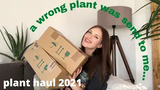 Plant Haul + Unboxing | first time ordering plants online | houseplant factory, ben's jungle | 2021