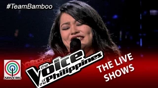 The Live Shows "Because of You" by Tanya Diaz (Season 2)