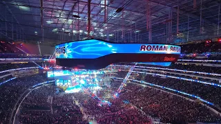 Roman Reigns entrance at WrestleMania 39